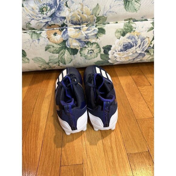 Adidas Adizero Scorch Football Cleats Navy Blue/White FX4250 Men's Size 13 - Picture 5 of 5